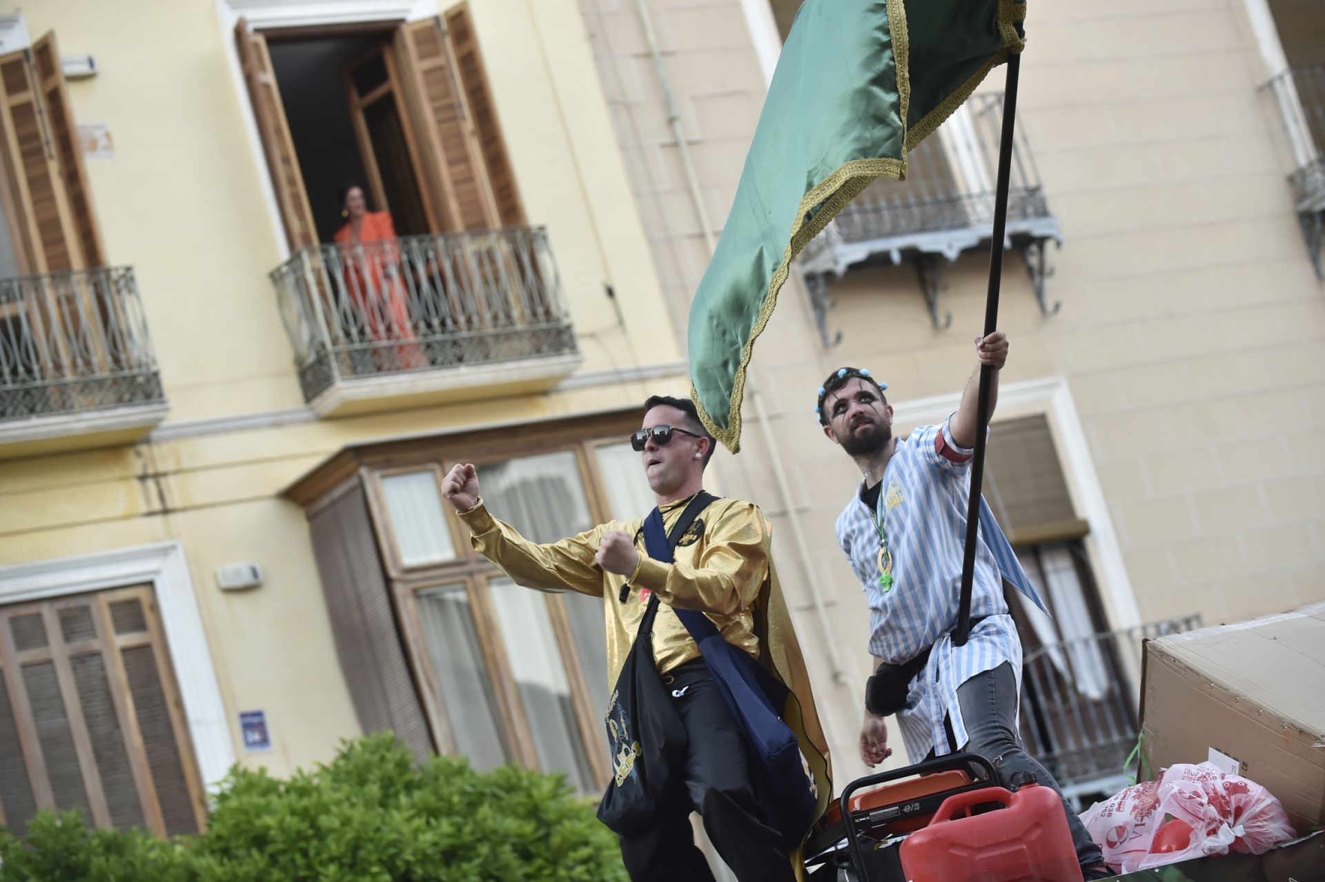 El desfile de la llegada de la Sardina a Murcia, en imágenes