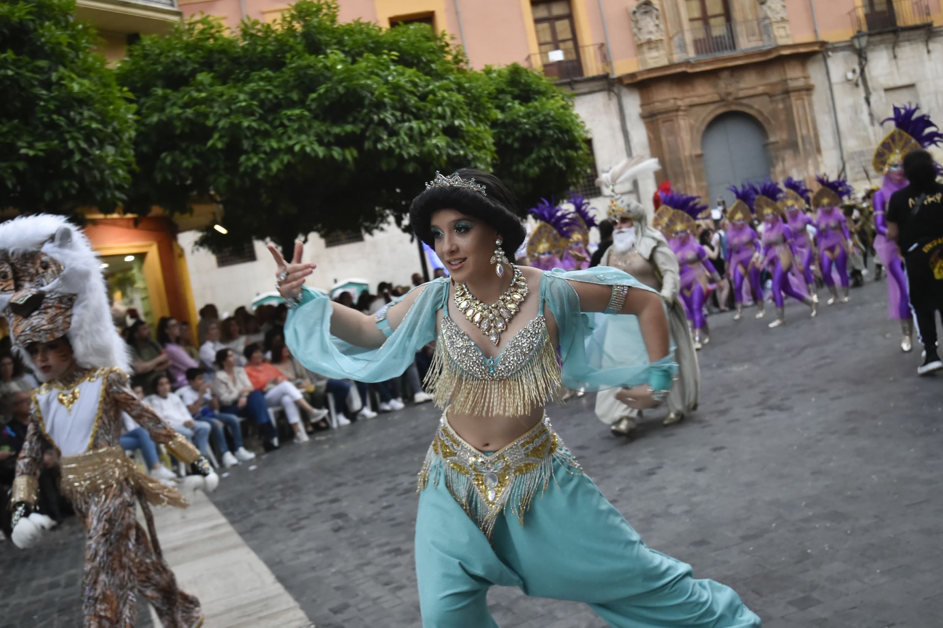 El desfile de la llegada de la Sardina a Murcia, en imágenes