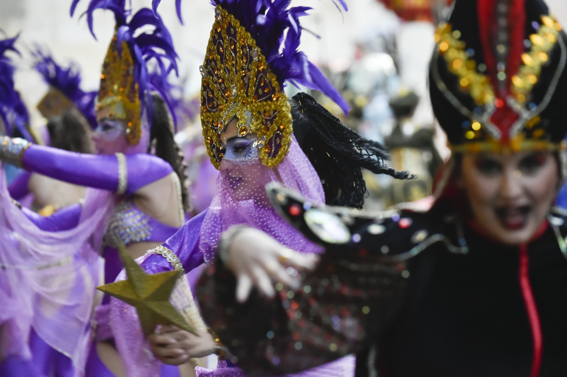 El desfile de la llegada de la Sardina a Murcia, en imágenes