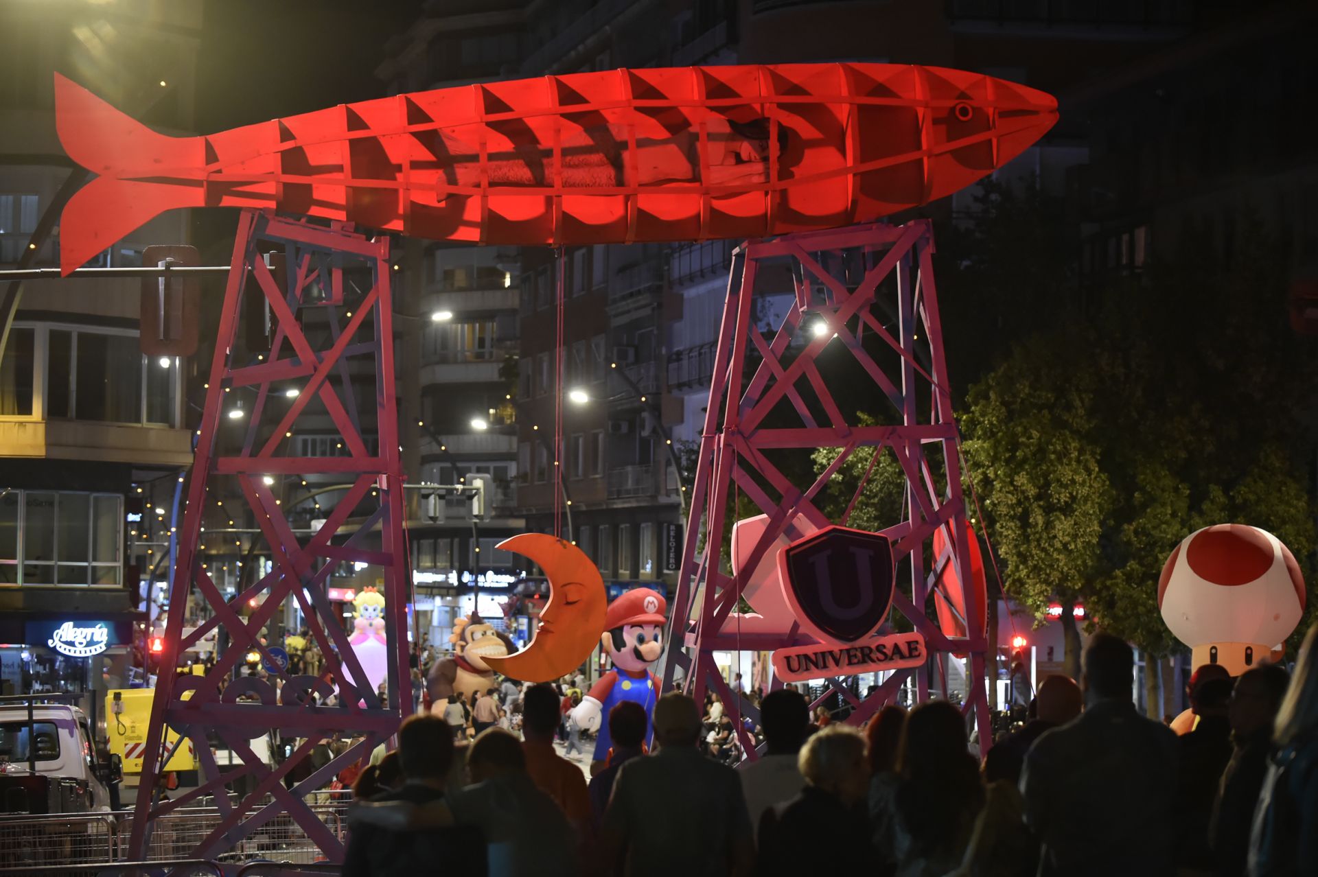 El desfile de la llegada de la Sardina a Murcia, en imágenes