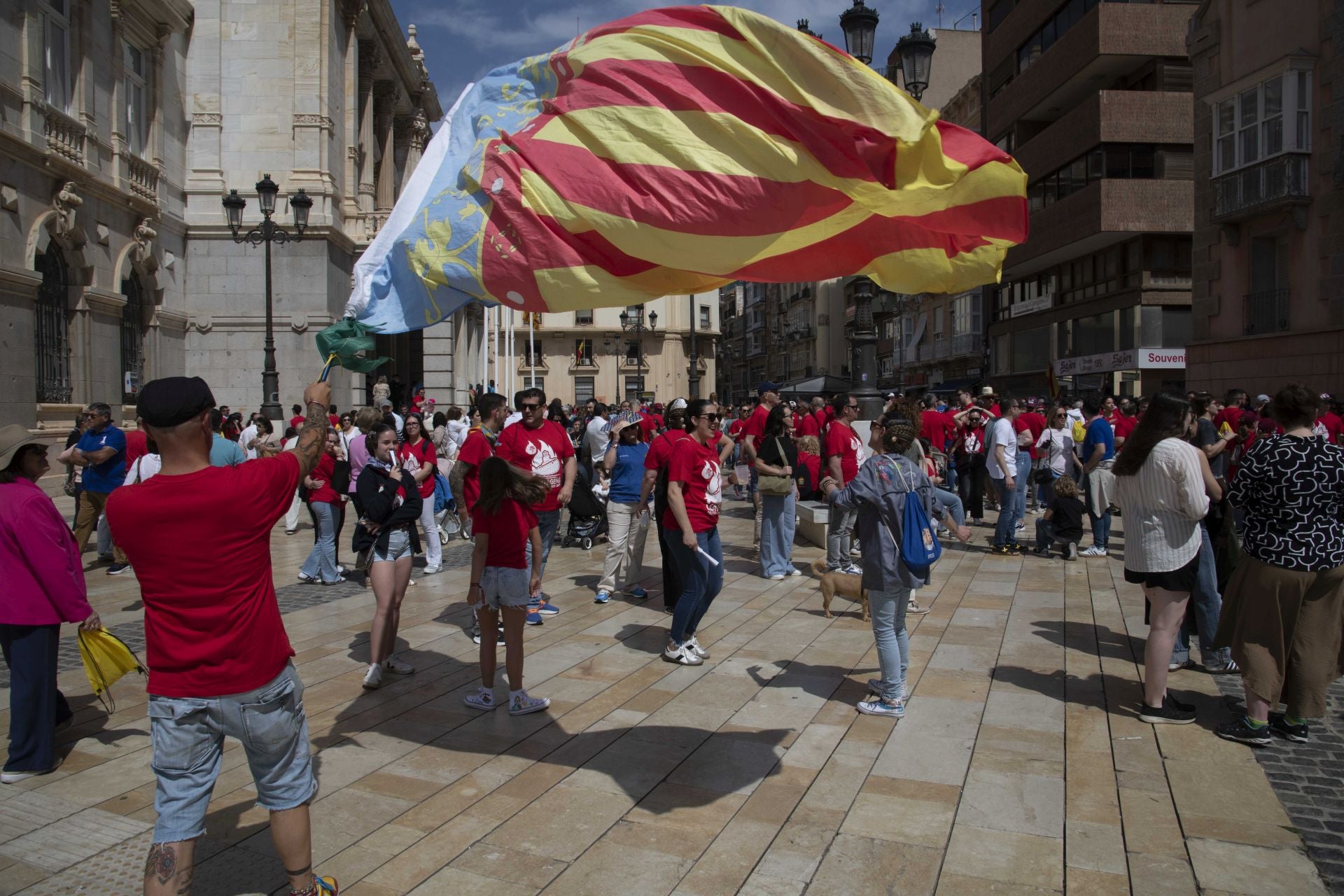 En imágenes, las Fallas en Cartagena