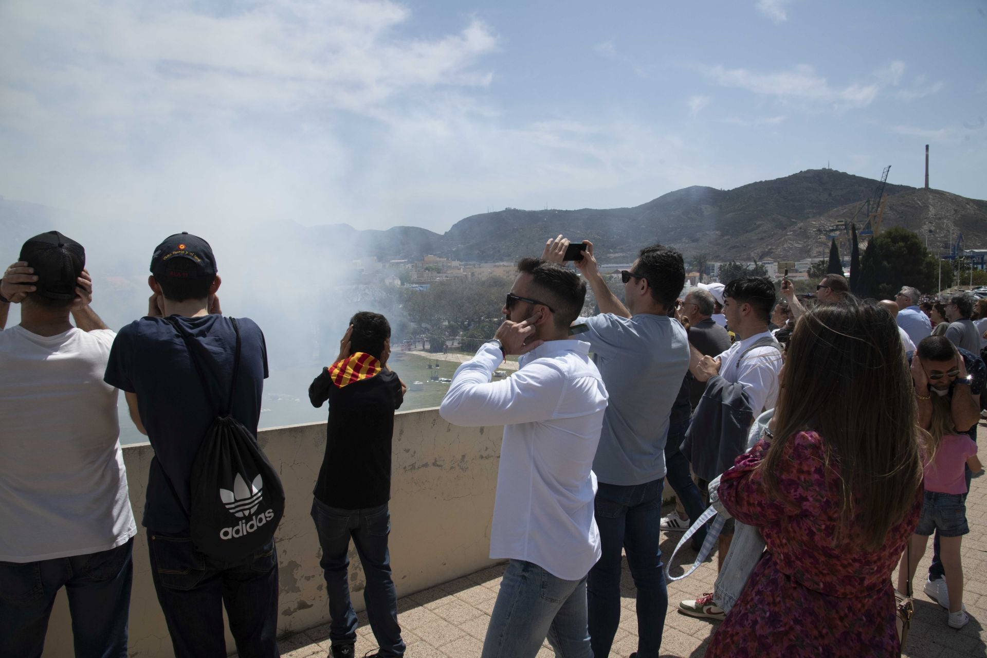 En imágenes, las Fallas en Cartagena