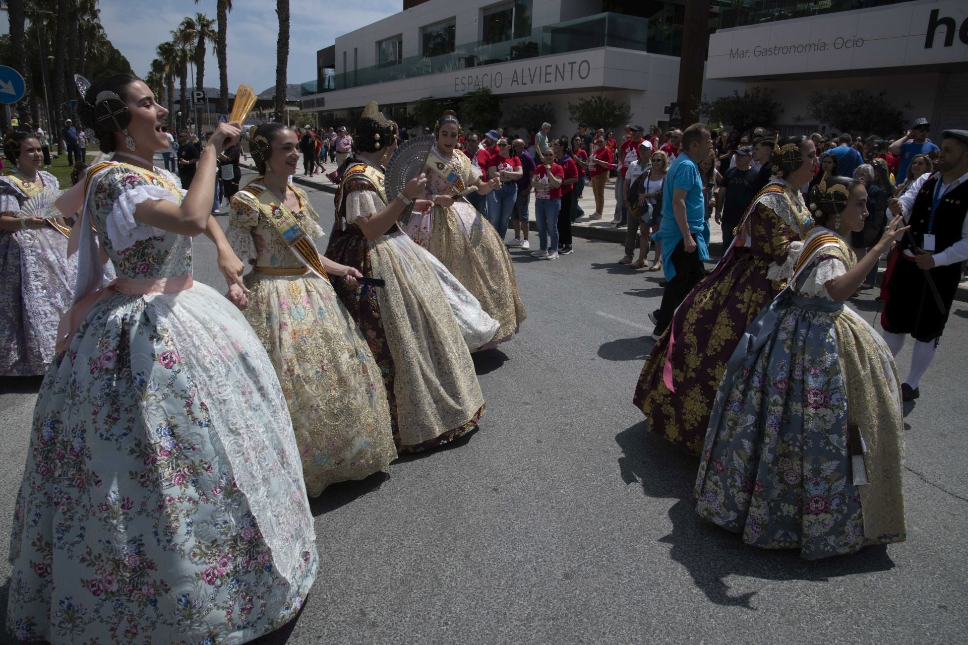 En imágenes, las Fallas en Cartagena