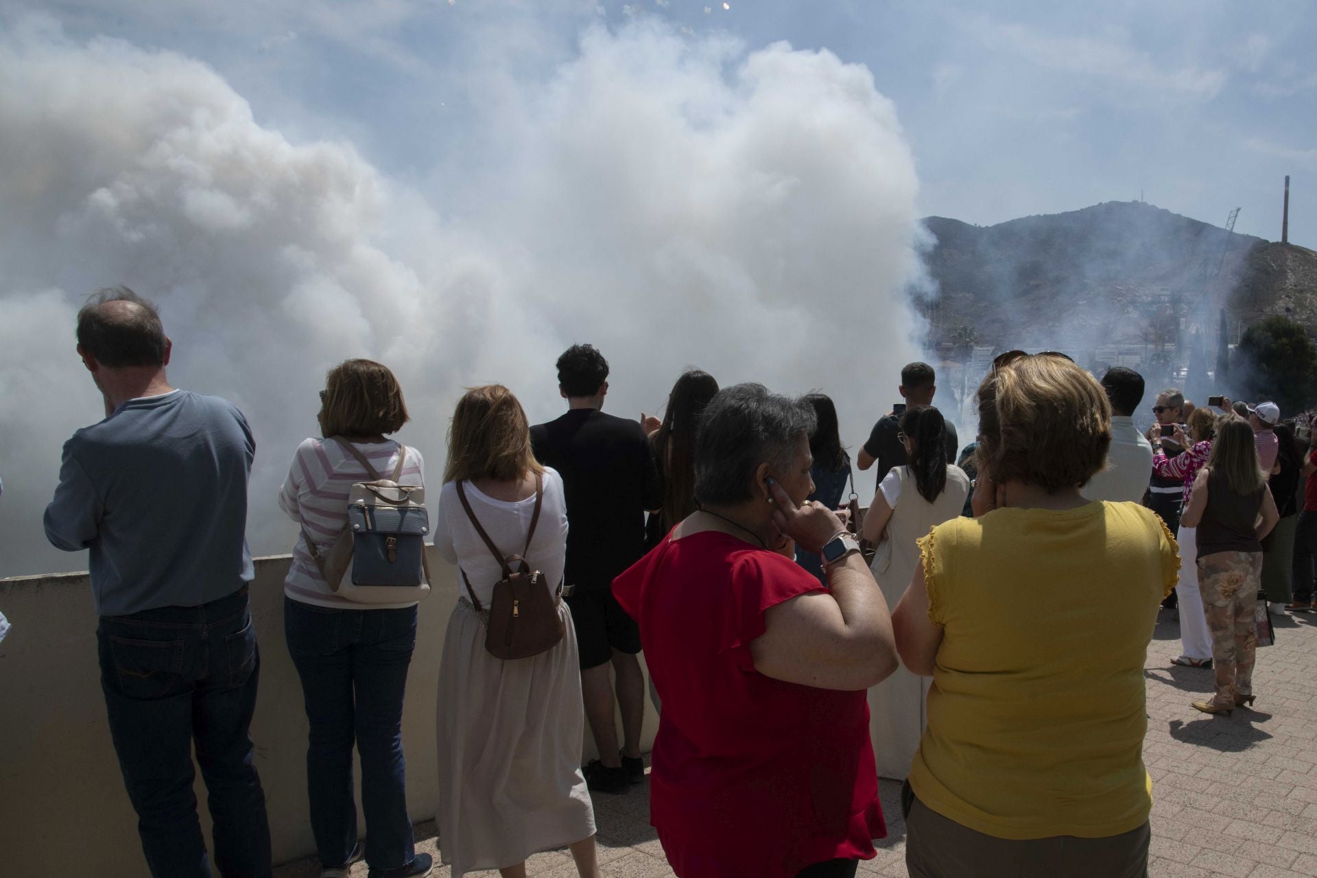 En imágenes, las Fallas en Cartagena