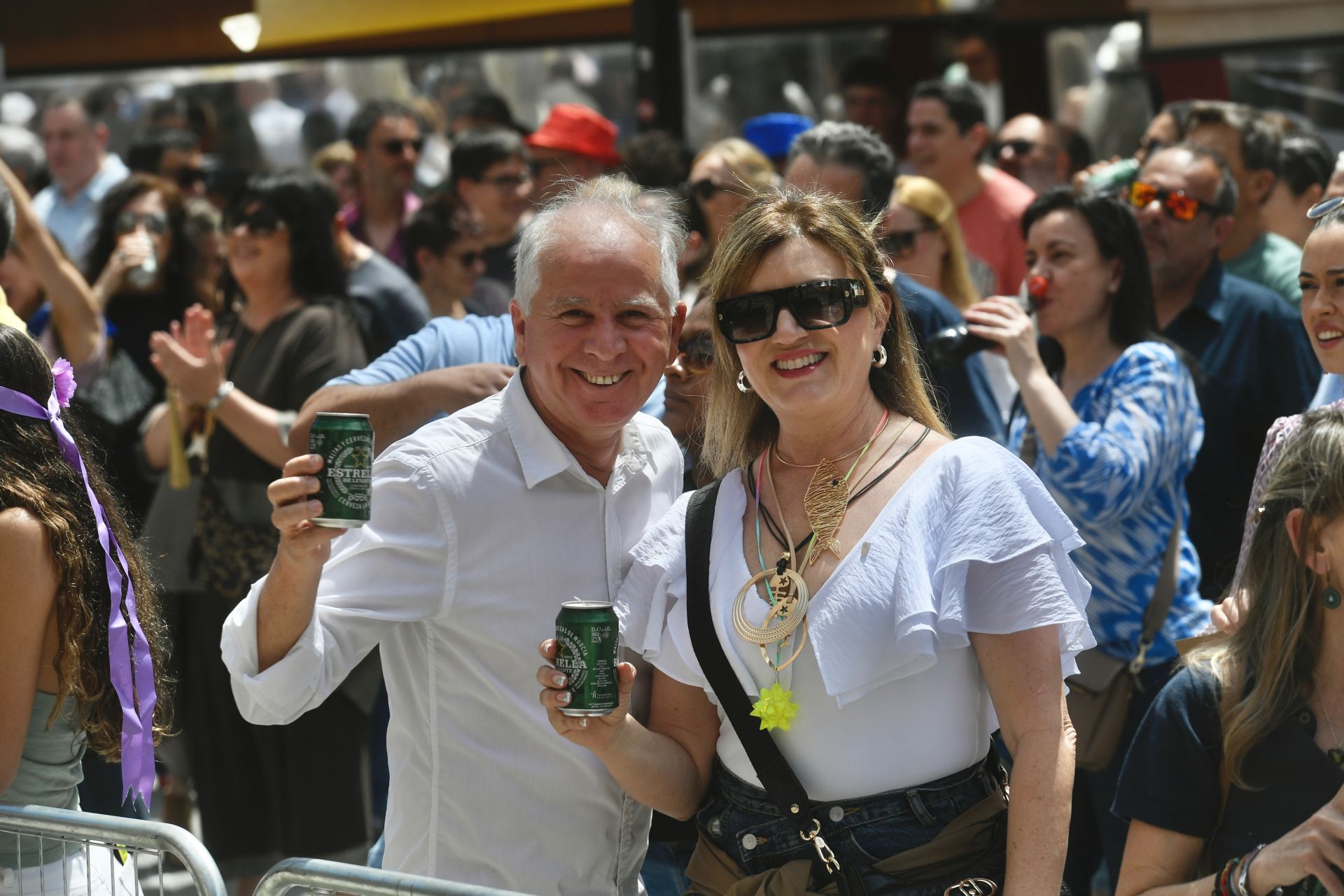 El ambiente durante los conciertos en la plaza Julián Romea, en imágenes