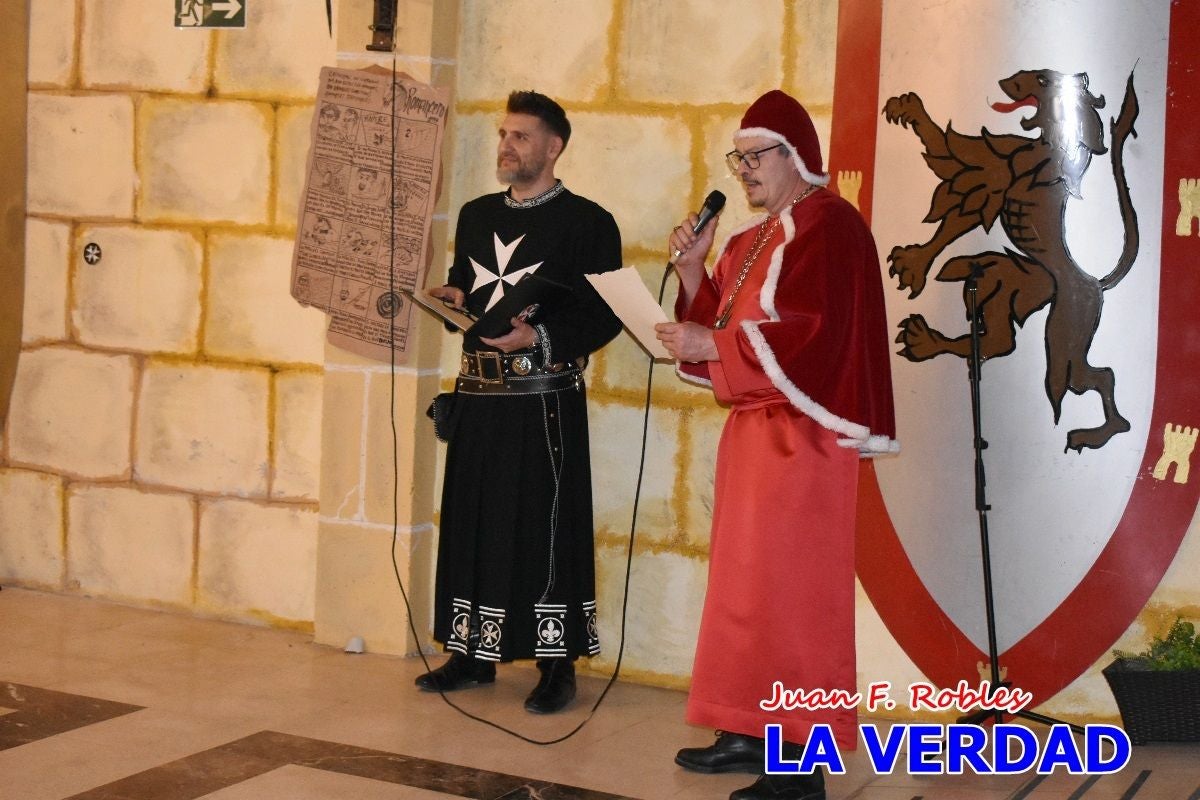 Cena Medieval Sanjuanista en honor a los Reyes Cristianos en Caravaca de la Cruz