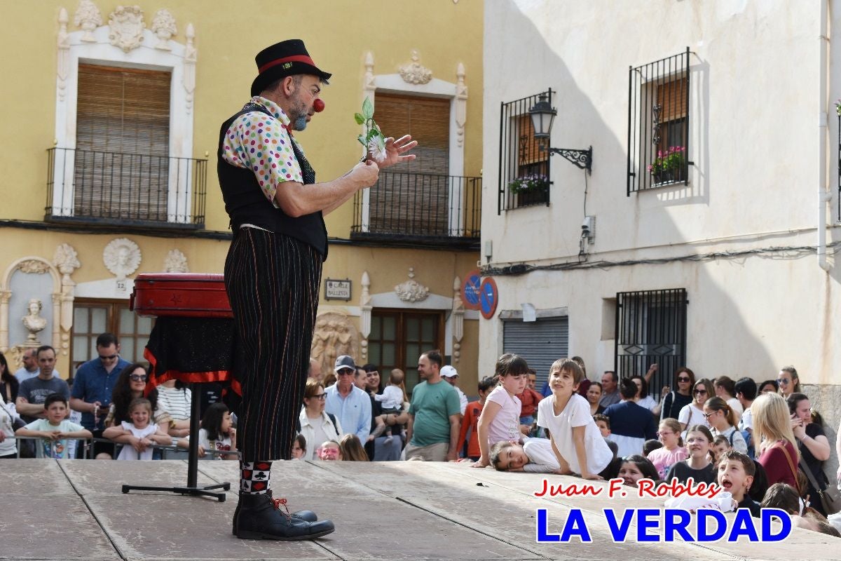 Imágenes de los Juegos Infantiles en la placeta del Santo de Caravaca de la Cruz