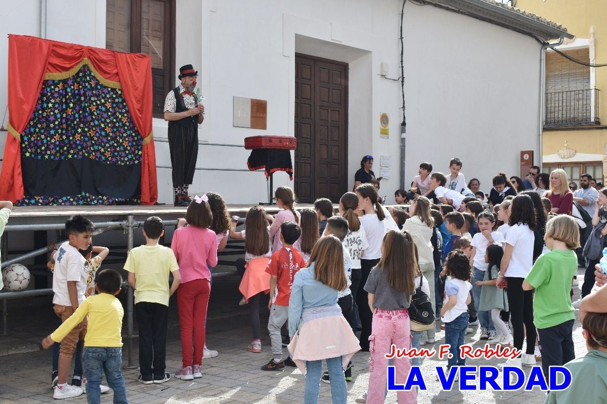 Imágenes de los Juegos Infantiles en la placeta del Santo de Caravaca de la Cruz