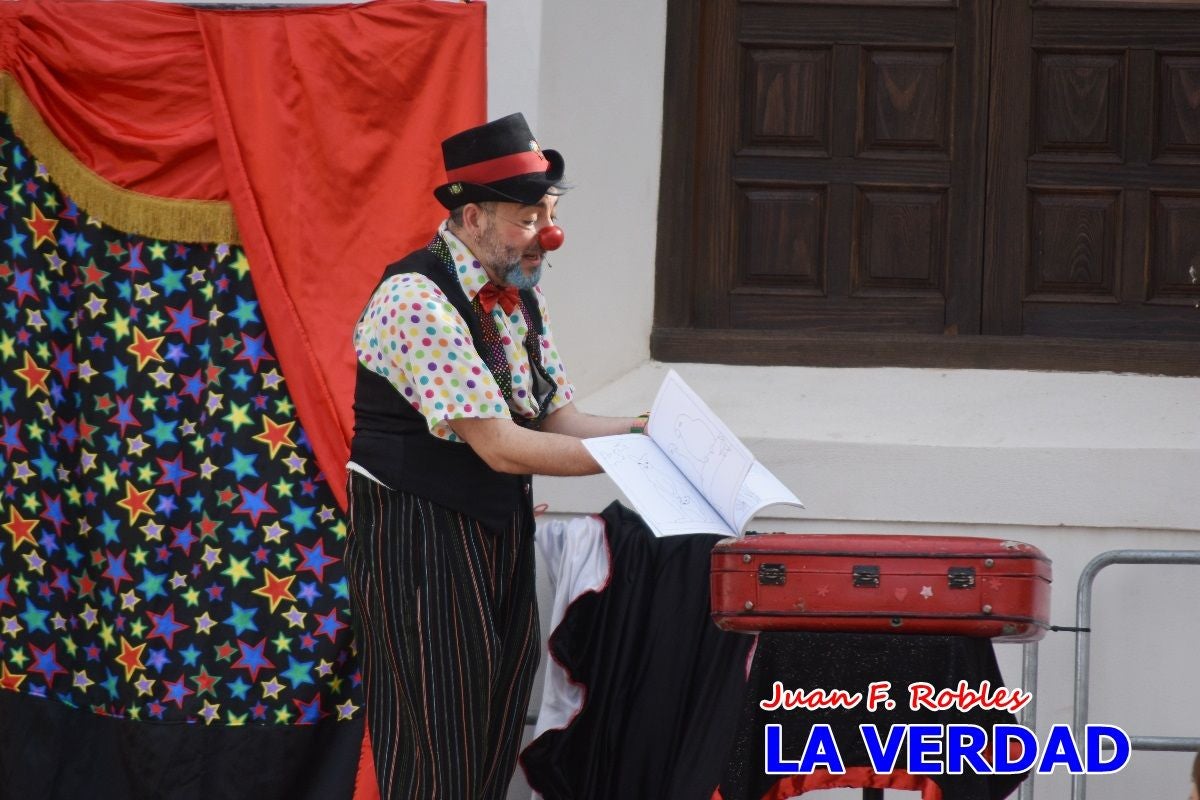 Imágenes de los Juegos Infantiles en la placeta del Santo de Caravaca de la Cruz