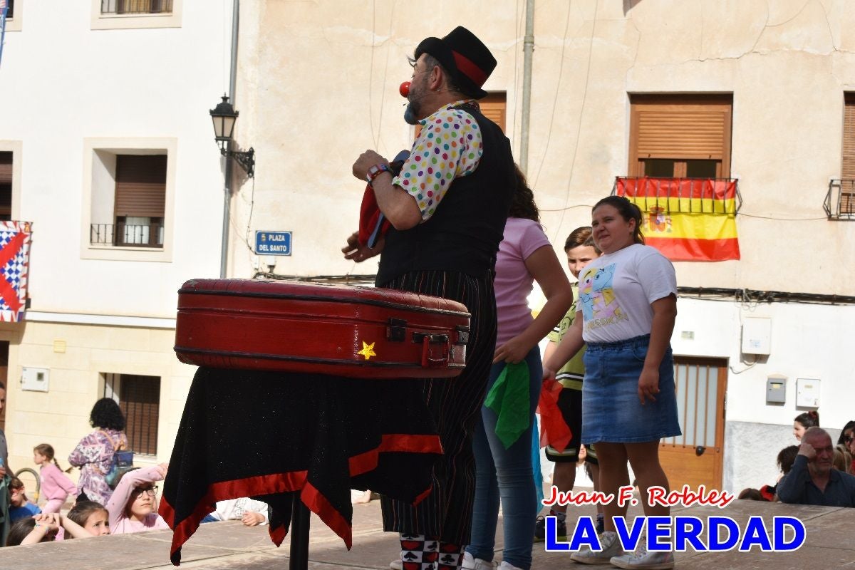 Imágenes de los Juegos Infantiles en la placeta del Santo de Caravaca de la Cruz