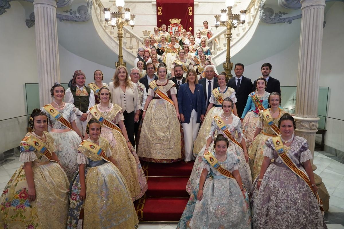 En imágenes, las Fallas en Cartagena