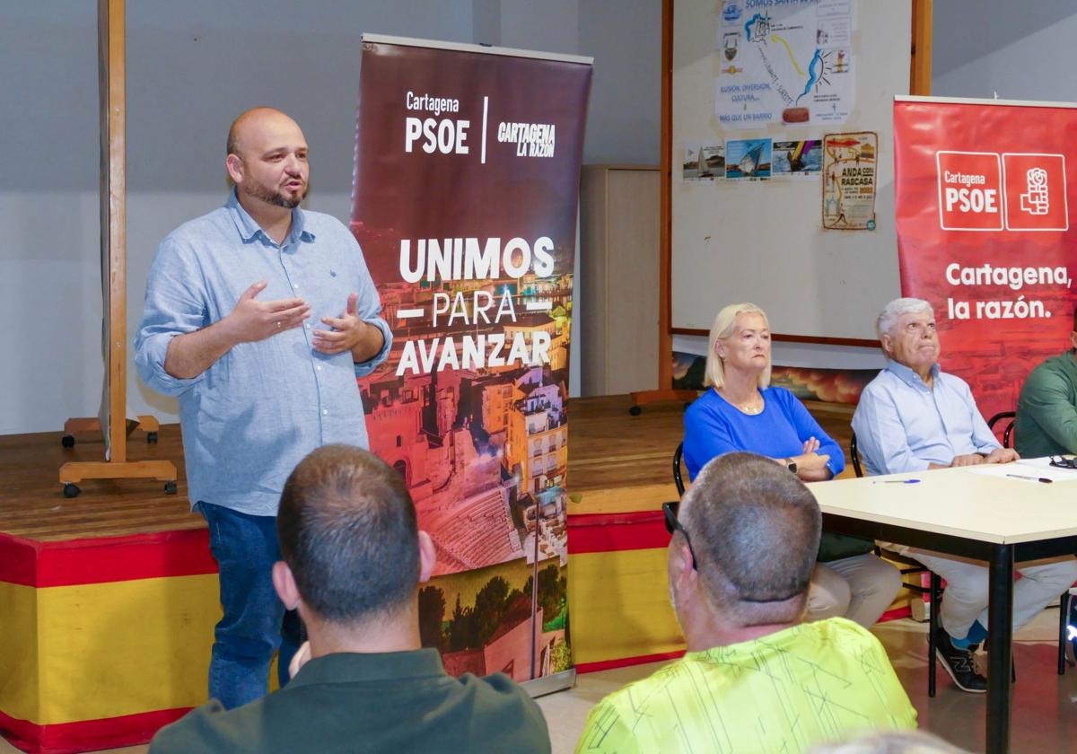 Manolo Torres optará de nuevo a la secretaría general del PSOE de Cartagena