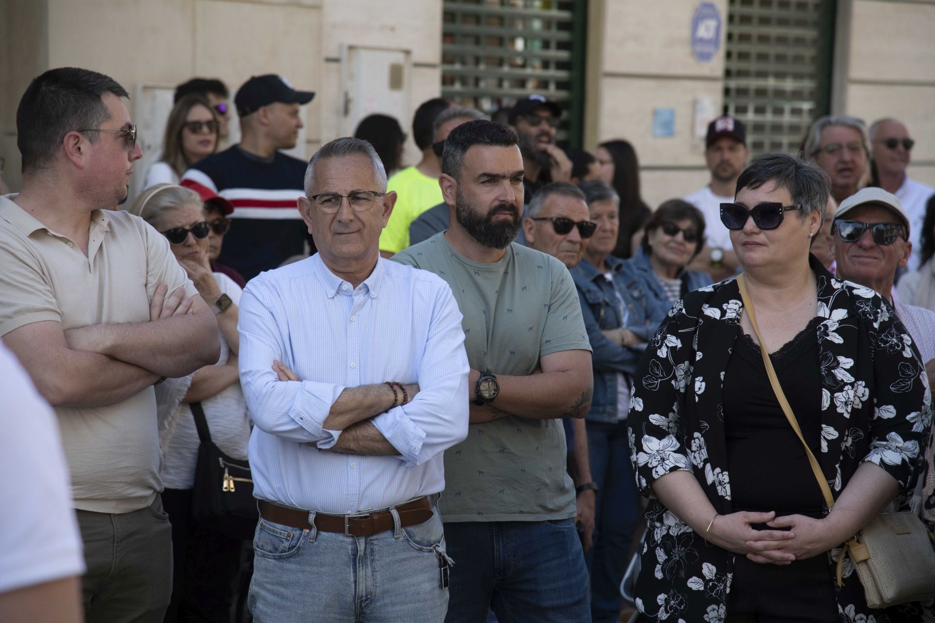 La concentración en La Unión contra el sellado de Portmán, en imágenes