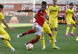 La victoria del Real Murcia frente al Villarreal B, en imágenes