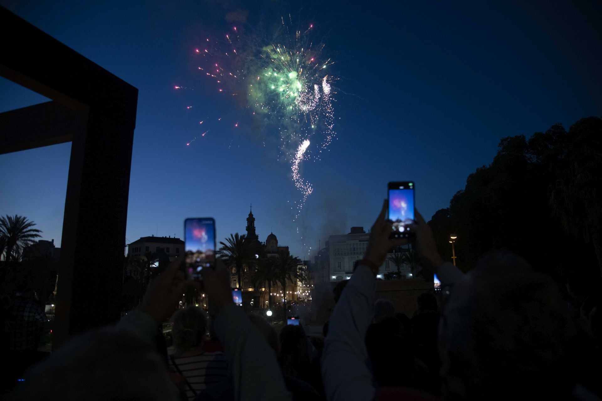 La despedida de las Fallas en Cartagena, en imágenes