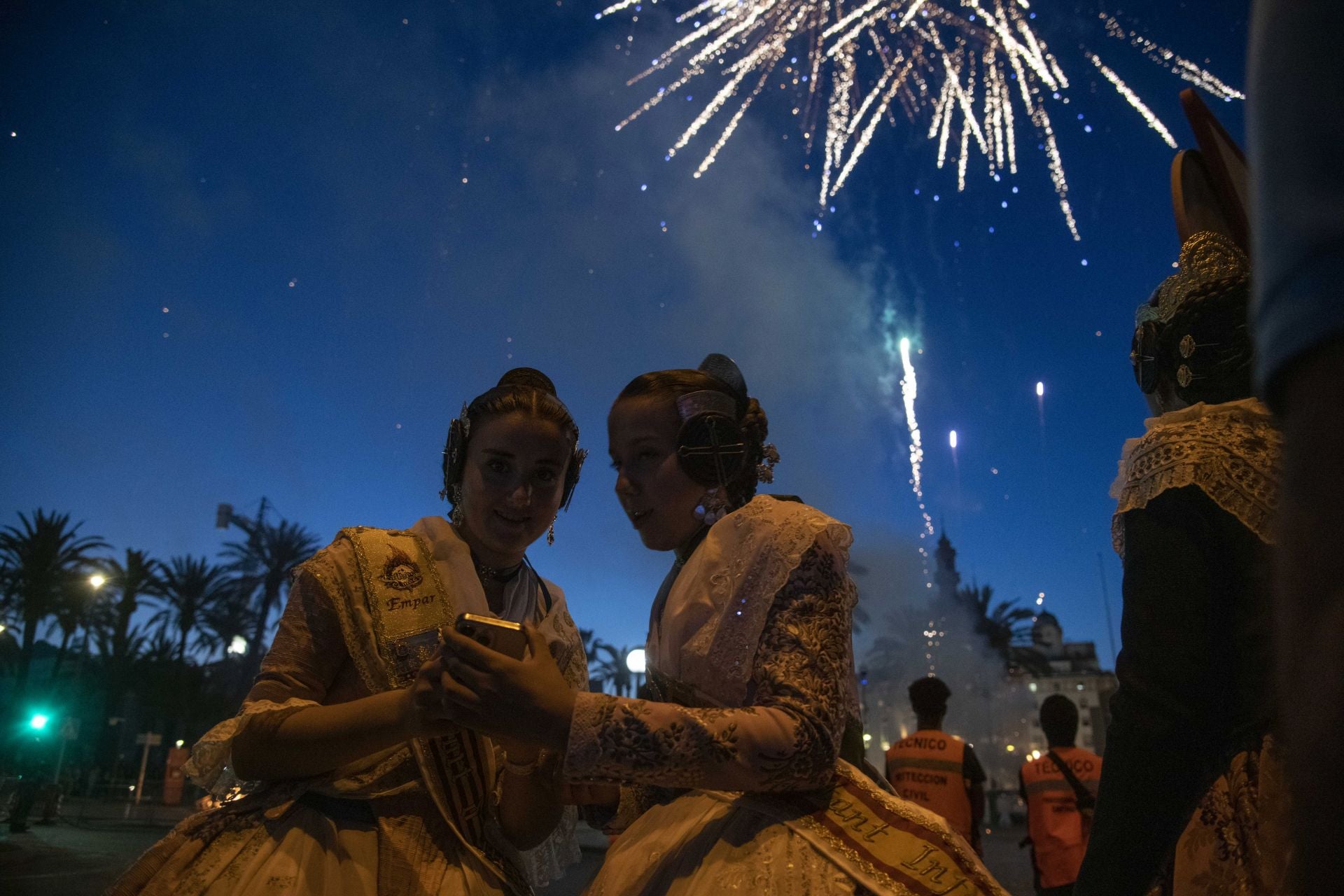 La despedida de las Fallas en Cartagena, en imágenes