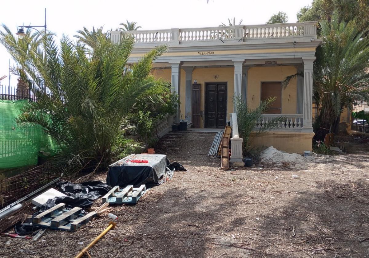 La restauración de villa mar de mazarrón se atasca dos años después | la verdad