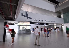 Imagen de archivo del Aeropuerto Internacional de la Región de Murcia