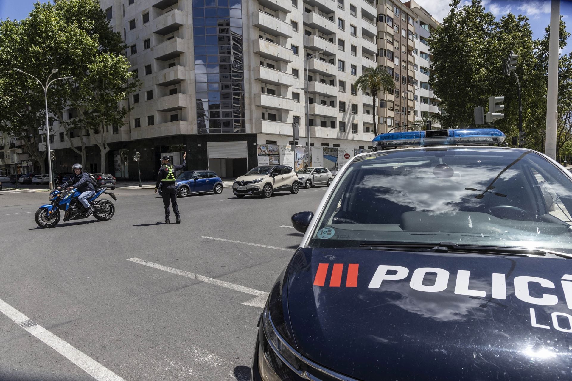 El apagón en Murcia, Cartagena y Lorca, en imágenes