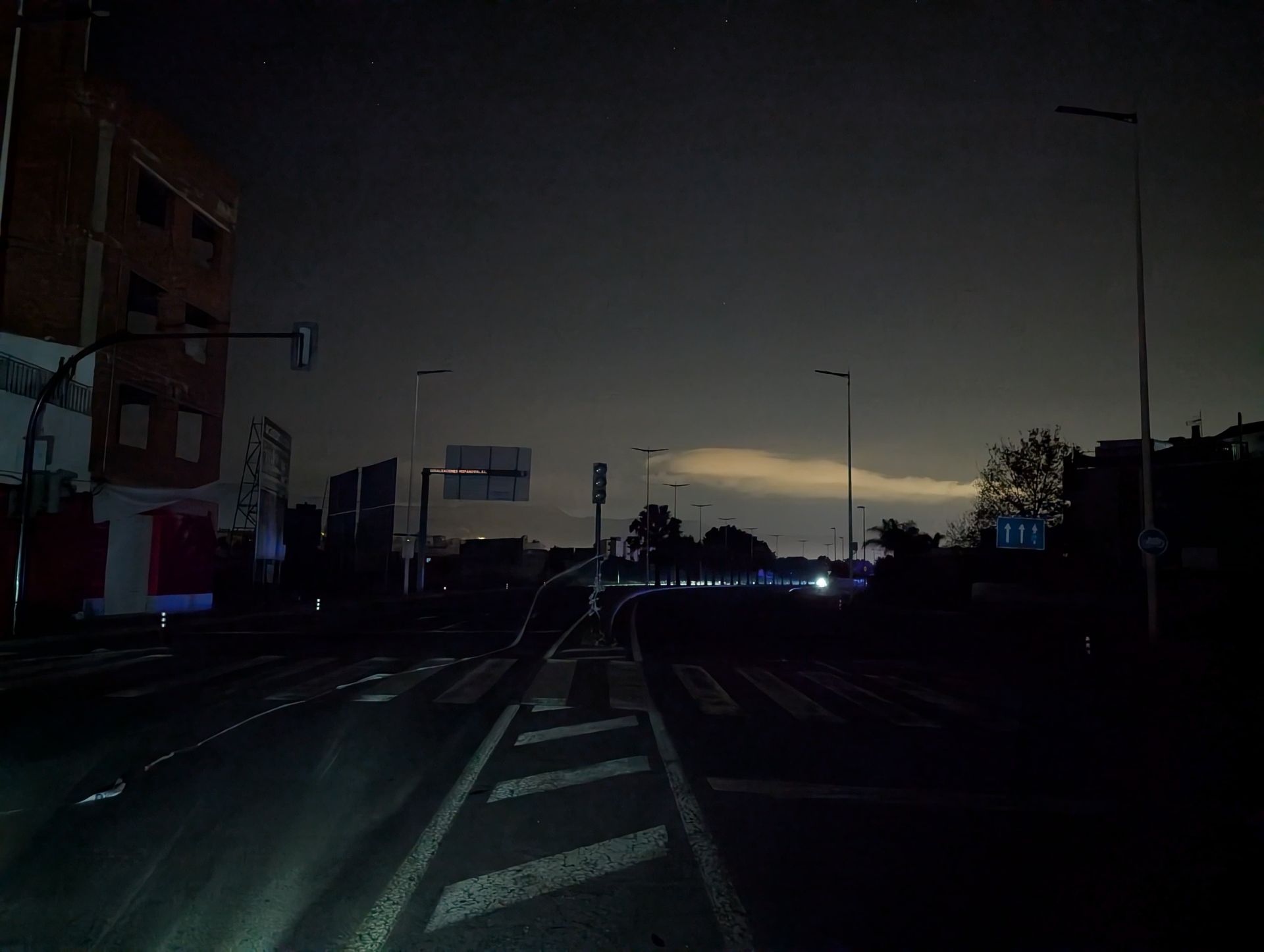 El apagón en Murcia, Cartagena y Lorca, en imágenes