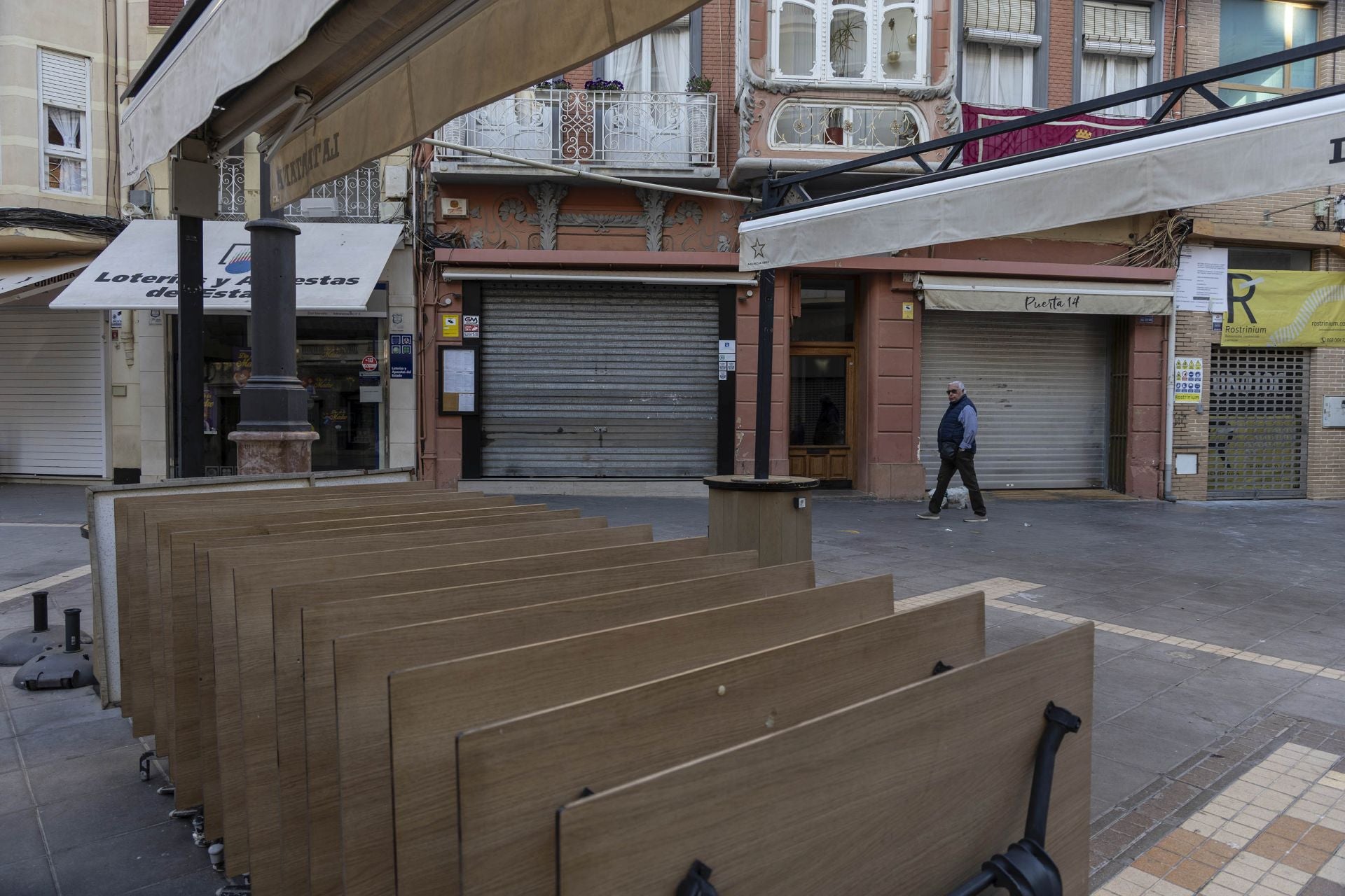 El apagón en Murcia, Cartagena y Lorca, en imágenes