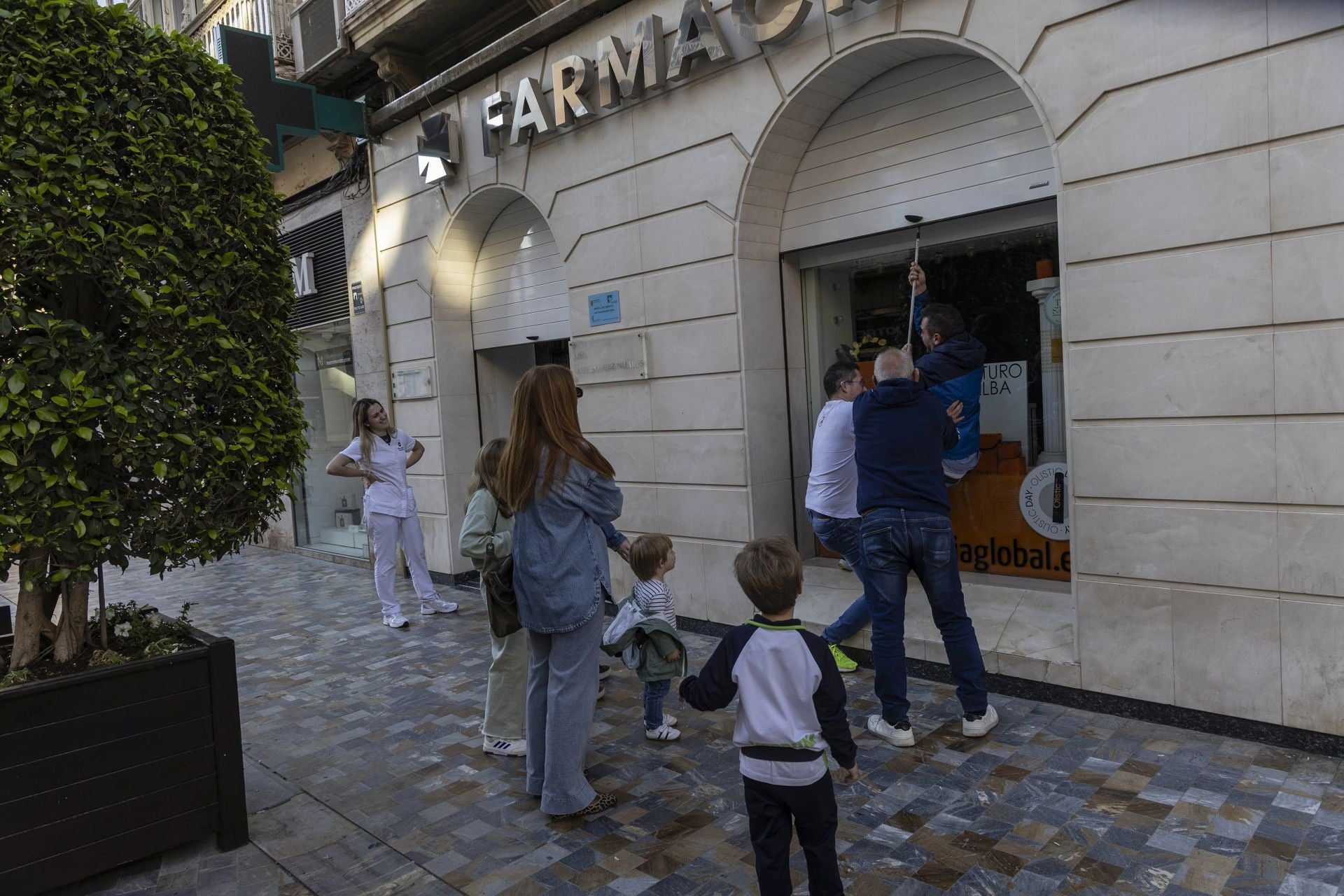 El apagón en Murcia, Cartagena y Lorca, en imágenes