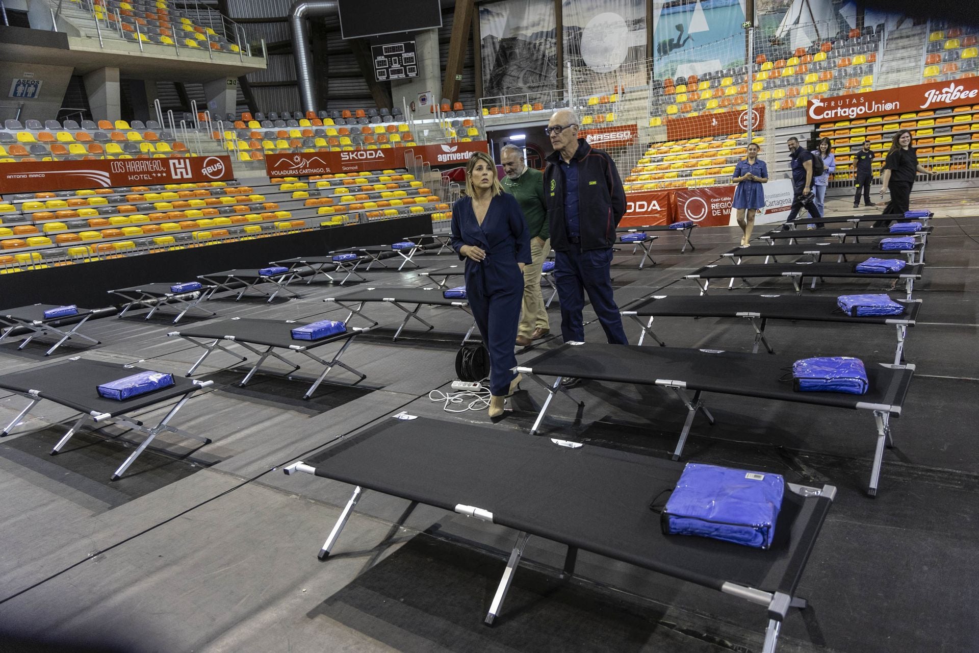 El apagón en Murcia, Cartagena y Lorca, en imágenes