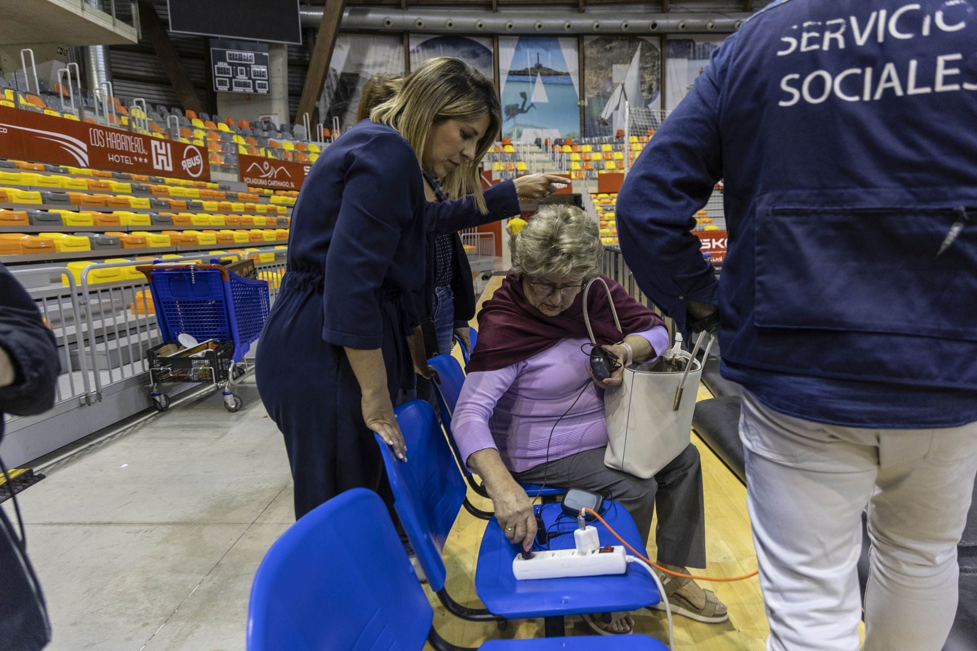 El apagón en Murcia, Cartagena y Lorca, en imágenes