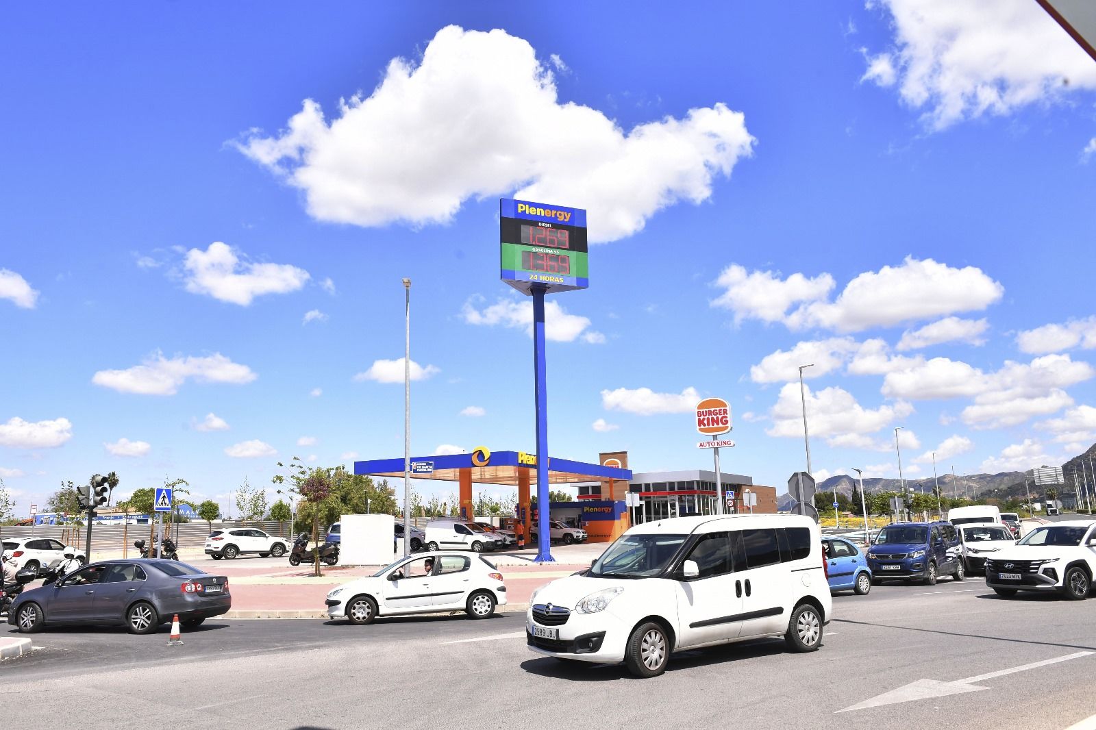 El apagón en Murcia, Cartagena y Lorca, en imágenes