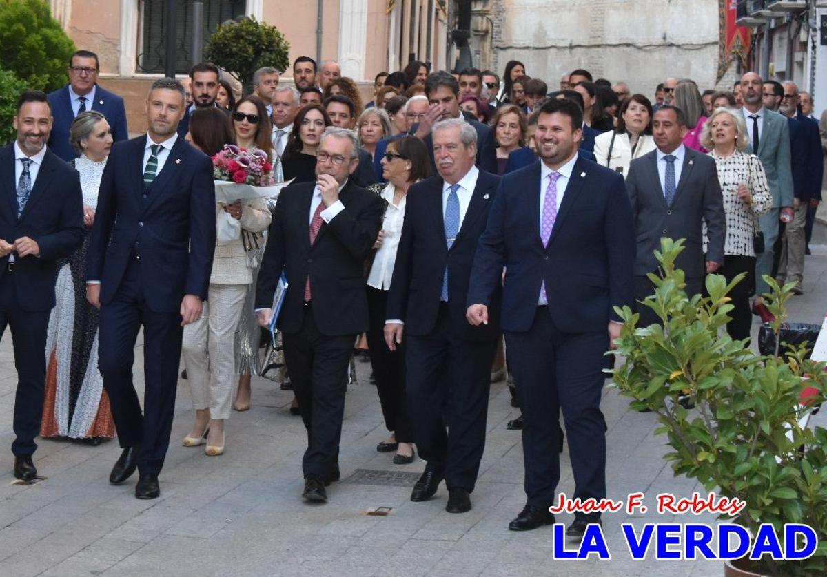 Imágenes del pasacalles previo al Pregón de Fiestas de Caravaca de la Cruz