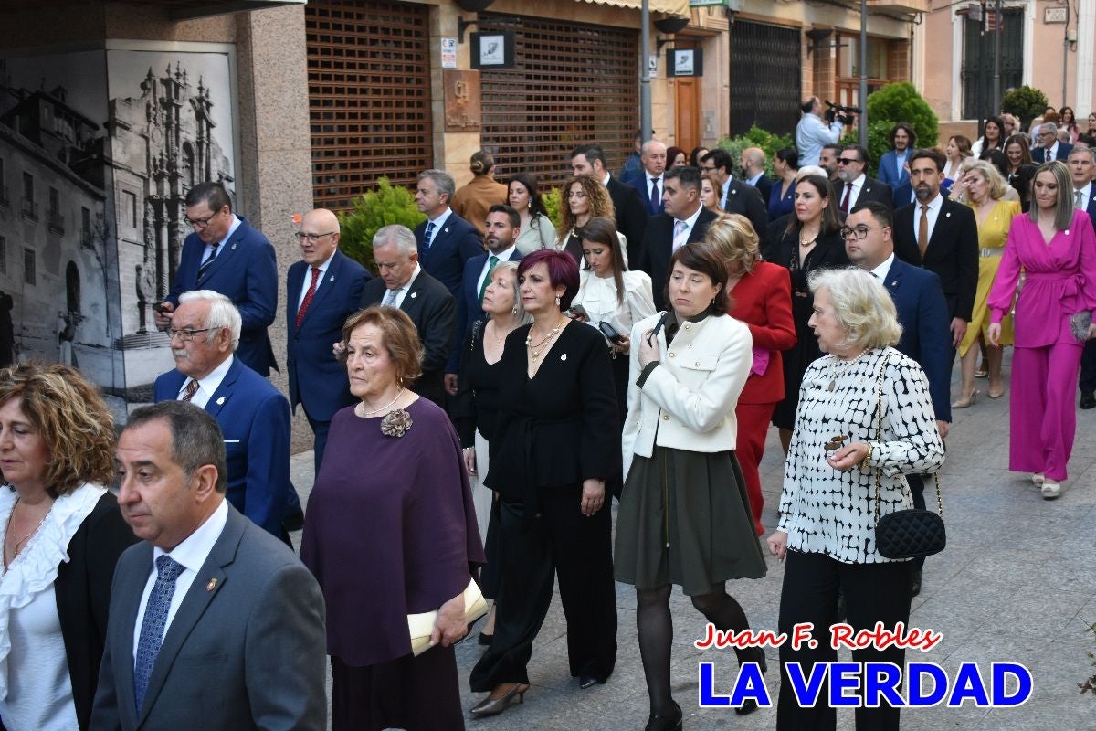 Imágenes del pasacalles previo al Pregón de Fiestas de Caravaca de la Cruz