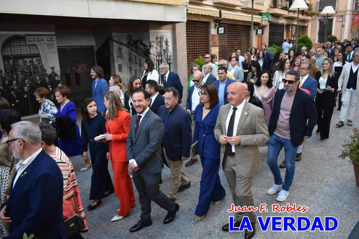 Imágenes del pasacalles previo al Pregón de Fiestas de Caravaca de la Cruz