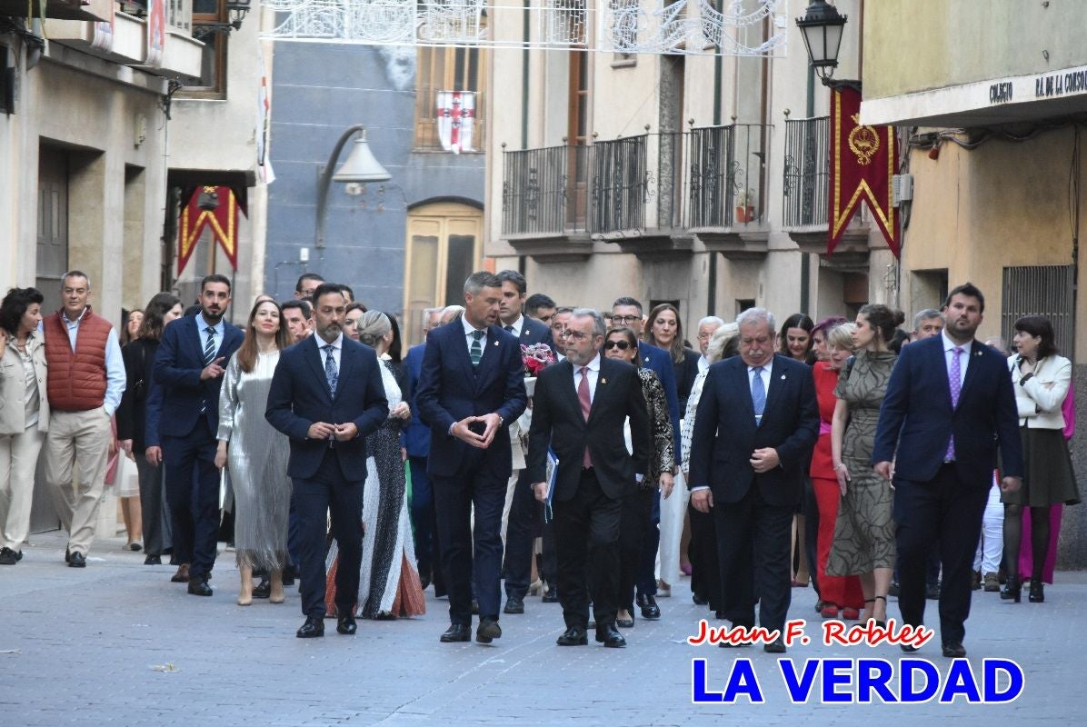 Imágenes del pasacalles previo al Pregón de Fiestas de Caravaca de la Cruz
