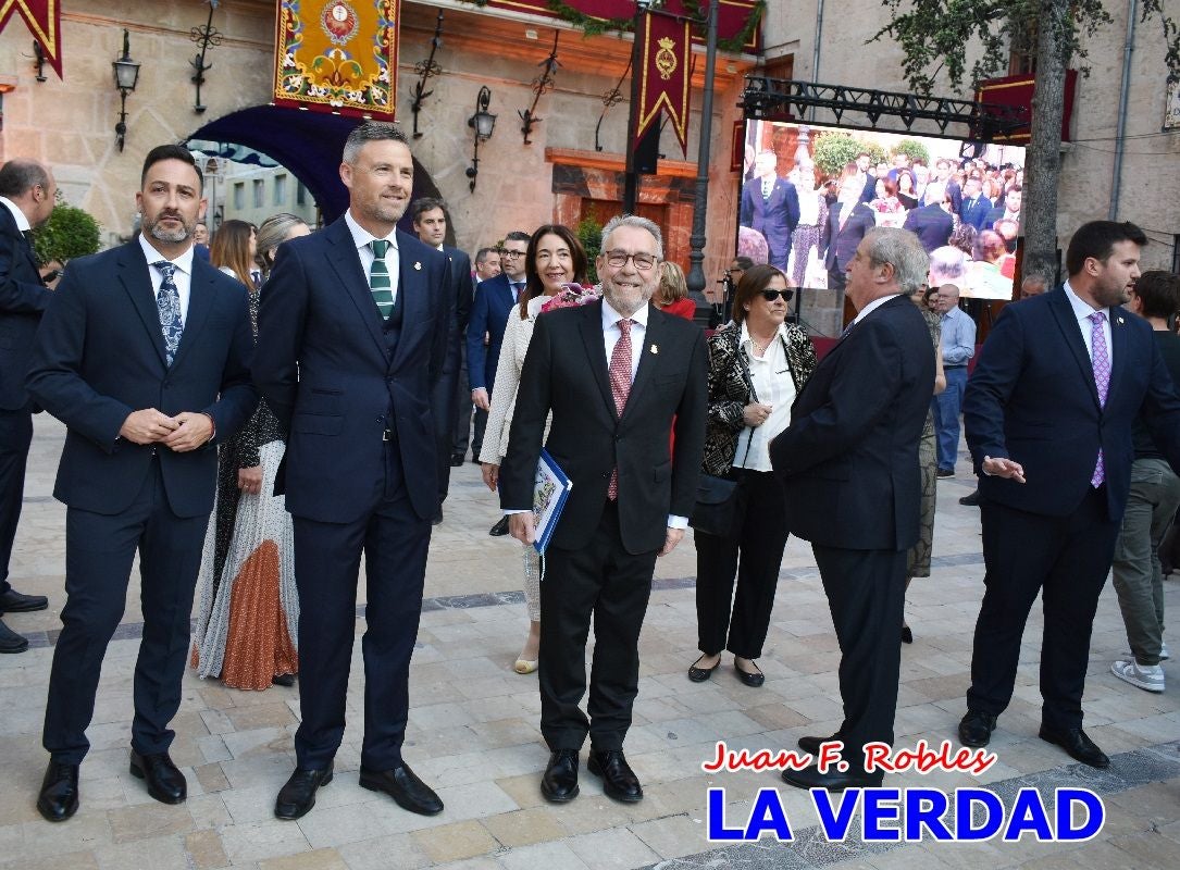 Imágenes del pasacalles previo al Pregón de Fiestas de Caravaca de la Cruz