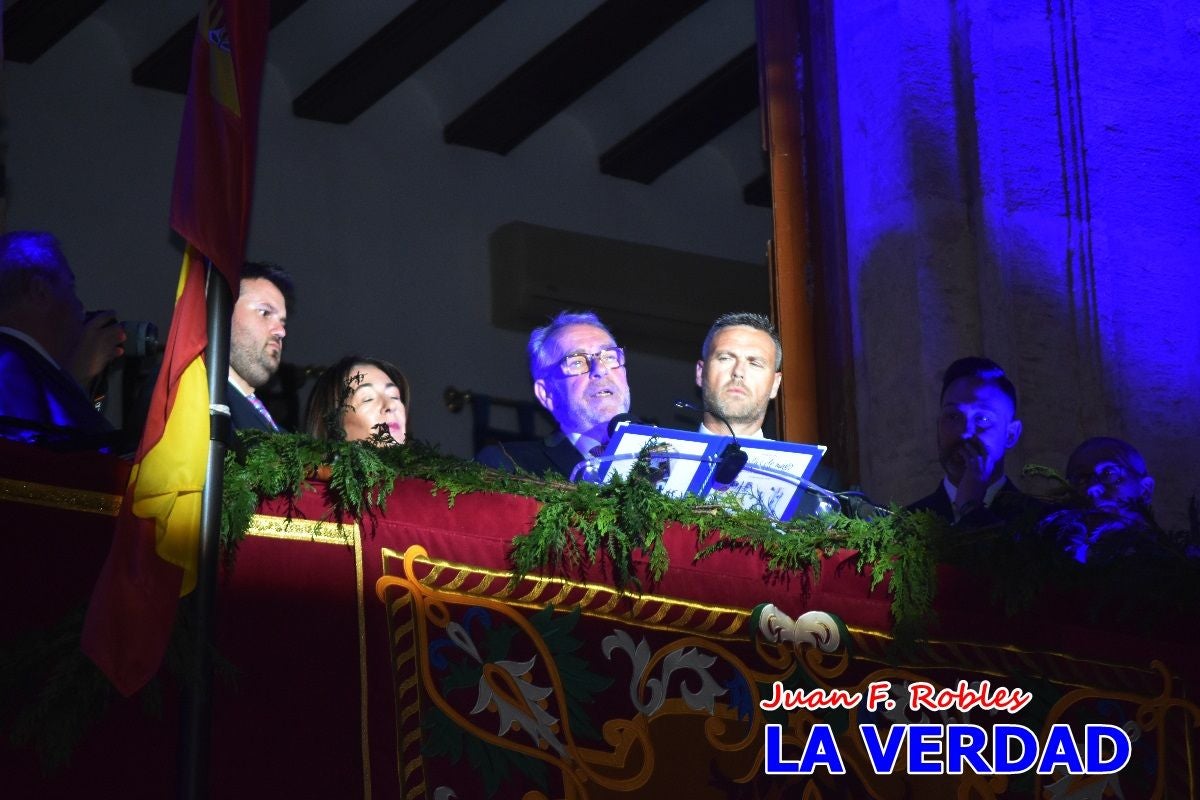 Imágenes del Pregón de Fiestas de Caravaca de la Cruz