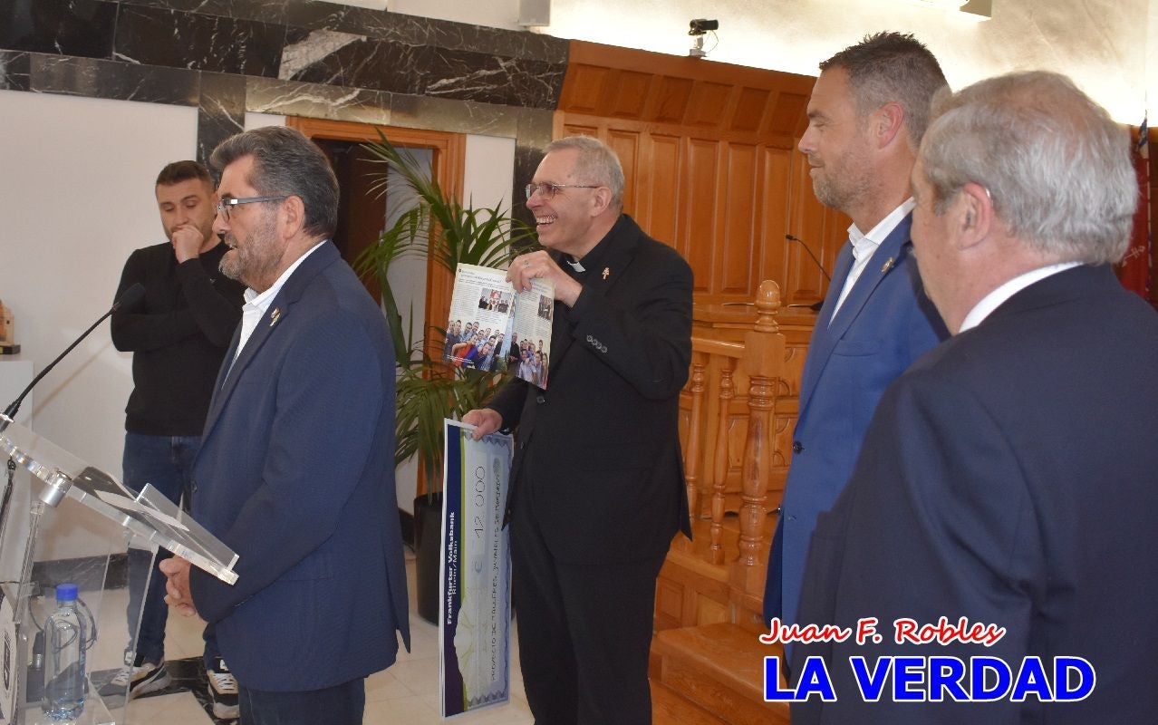 Recepción oficial al grupo de alemanes de Obertshausen en Caravaca de la Cruz