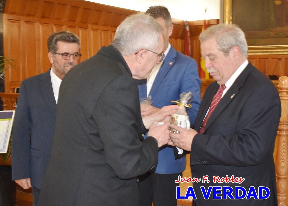 Recepción oficial al grupo de alemanes de Obertshausen en Caravaca de la Cruz