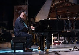 Kenny Barron, en Santander, en 2022.