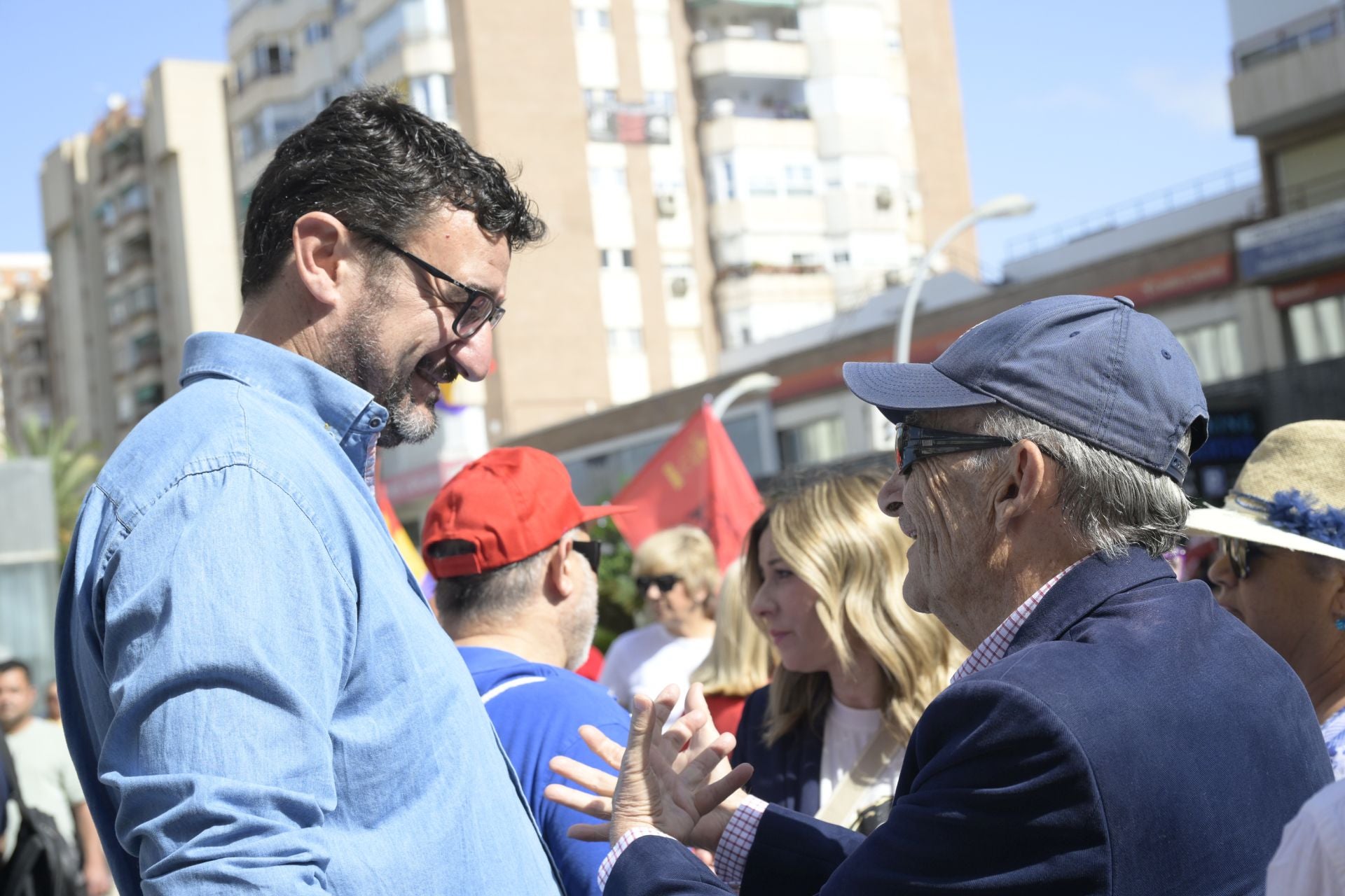 Las imágenes de la manifestación del Primero de Mayo en Murcia