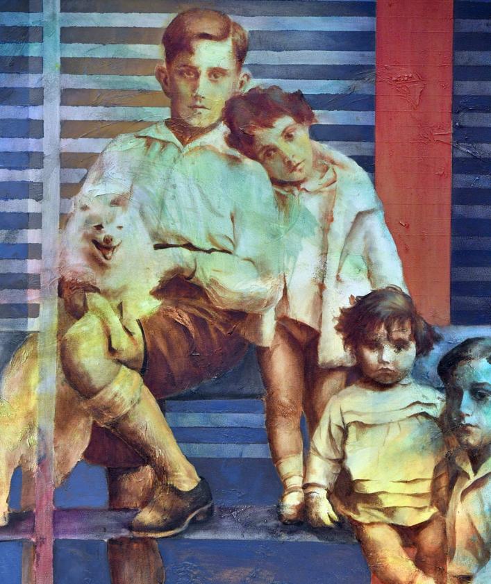 Imagen secundaria 2 - Detalles de algunas obras de la exposición. 