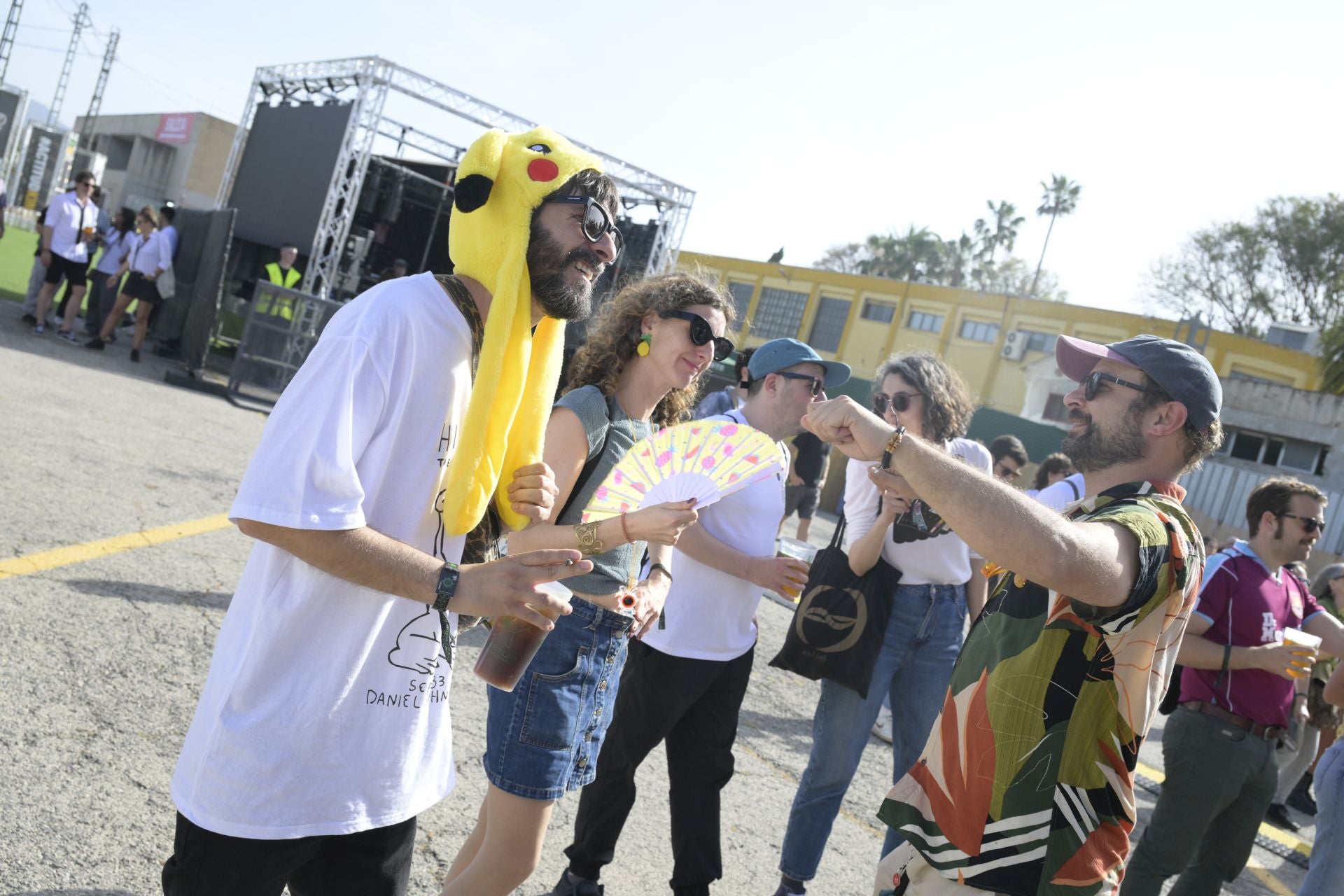 El ambiente de fiesta en la primera jornada del Warm Up de Murcia, en imágenes