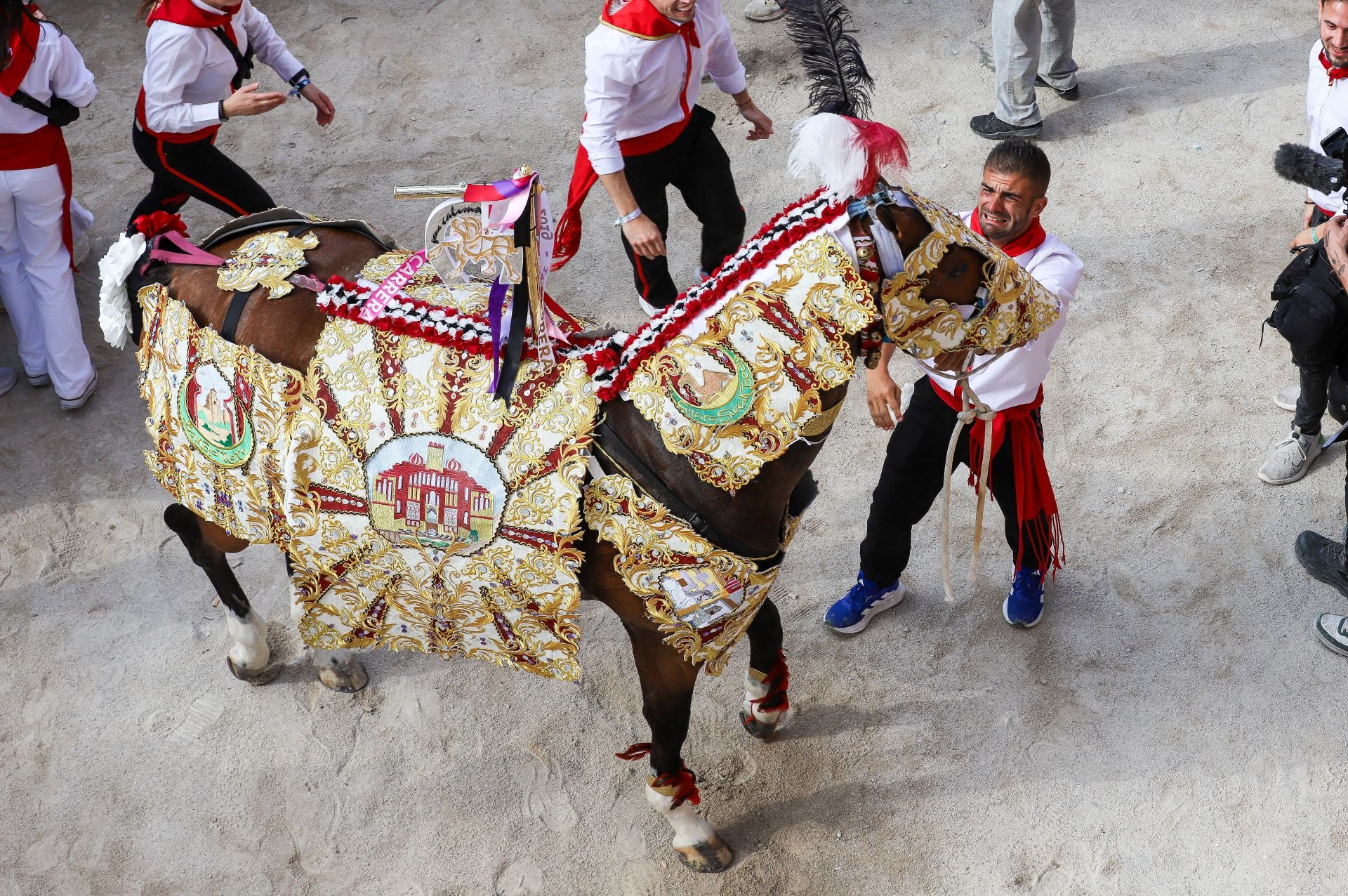 La carrera de los Caballos del Vino 2025, en imágenes