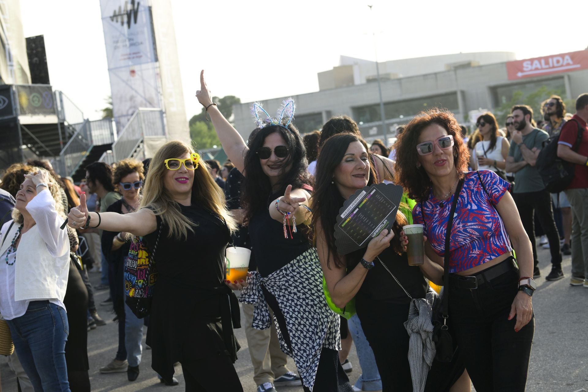 El ambiente de fiesta en la primera jornada del Warm Up de Murcia, en imágenes