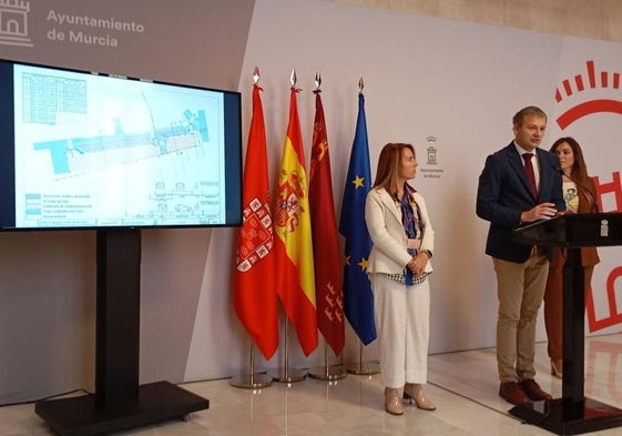 Momento de la presentación del proyecto.