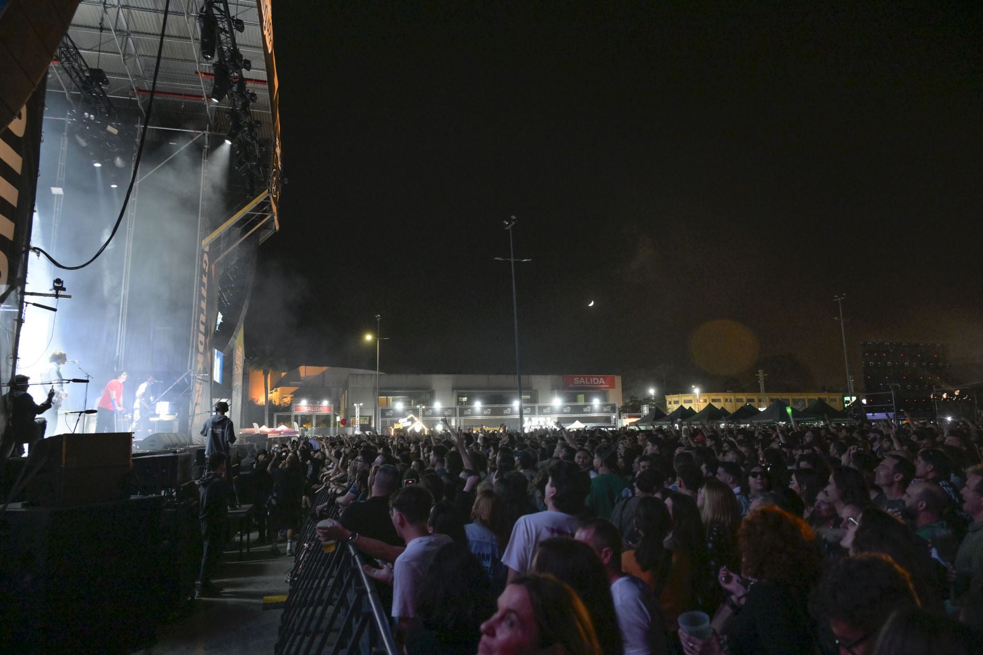 Los conciertos de la primera jornada del Warm Up de Murcia, en imágenes