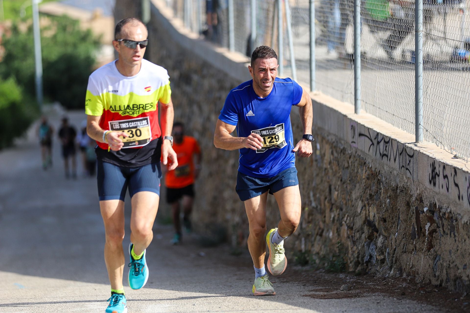 La carrera popular de Los Tres Castillos de Monteagudo, en imágenes