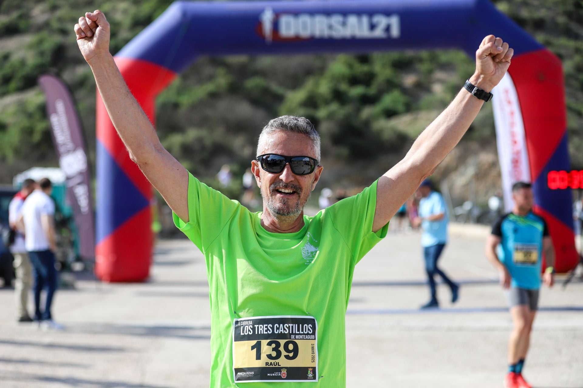 La carrera popular de Los Tres Castillos de Monteagudo, en imágenes