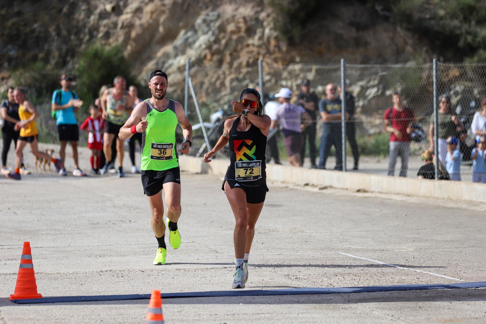 La carrera popular de Los Tres Castillos de Monteagudo, en imágenes
