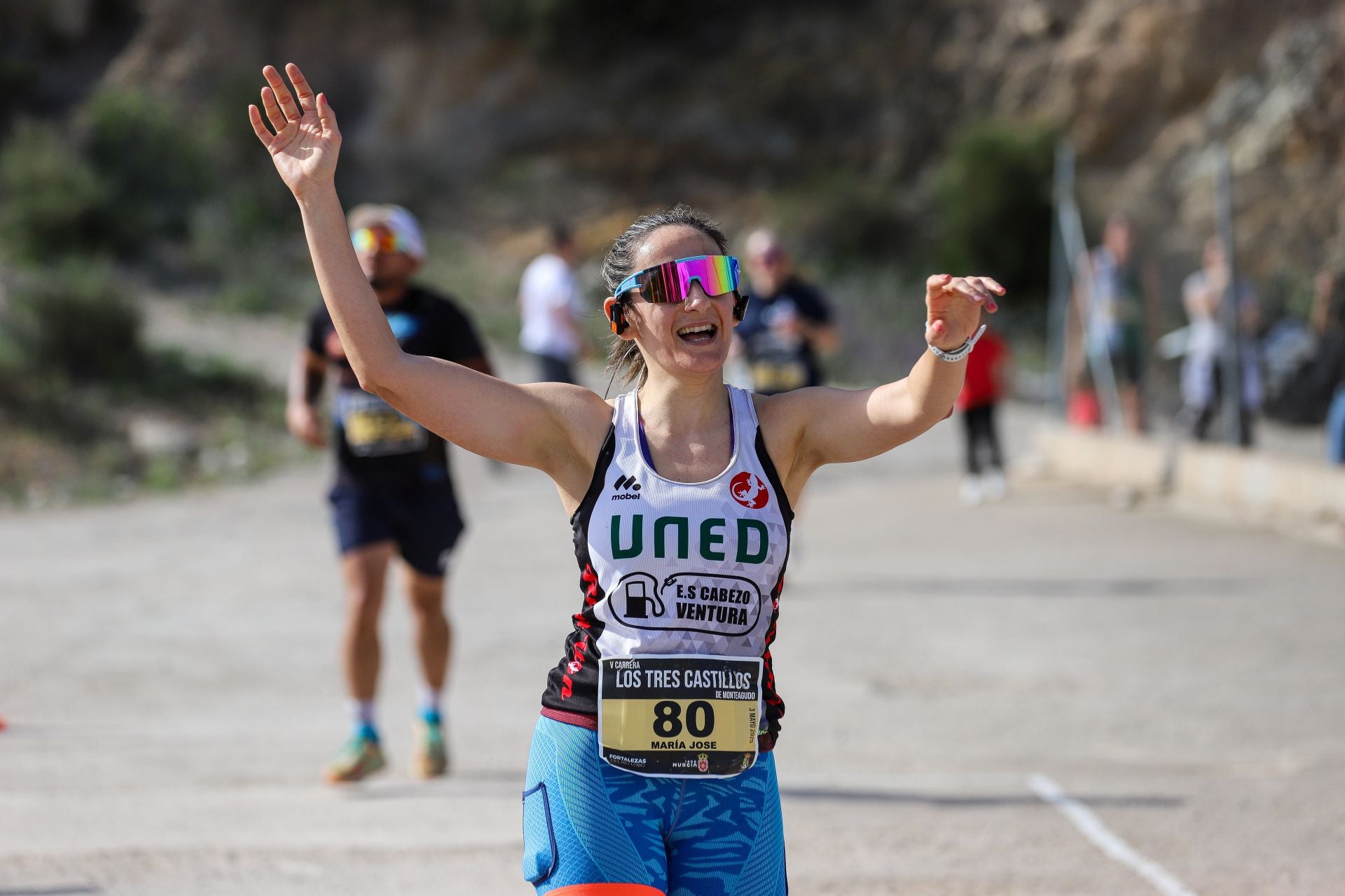 La carrera popular de Los Tres Castillos de Monteagudo, en imágenes