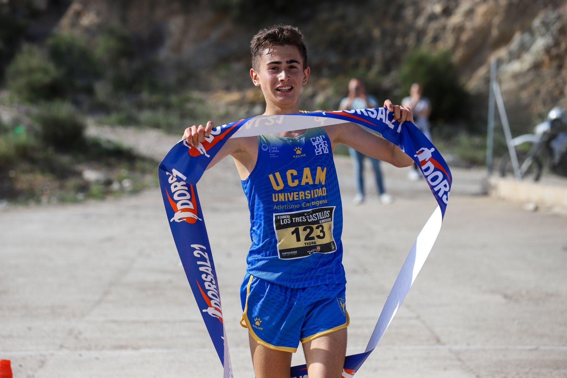 La carrera popular de Los Tres Castillos de Monteagudo, en imágenes